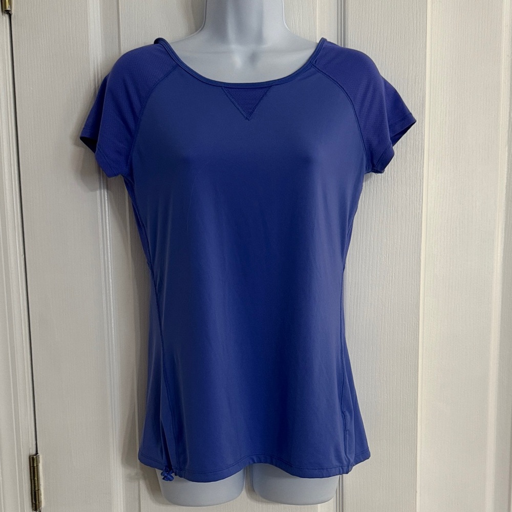 GAP Women's Short Sleeve Blue Athletic Tee